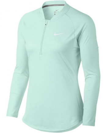 Nike Women's Pure Long Sleeve Half Zip Top Igloo 888170-357