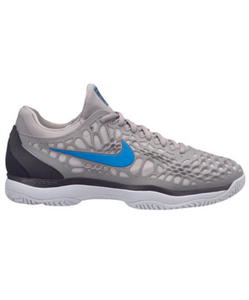 Nike Men's Zoom Cage 3 HC Shoes Grey/Blue 918193-049