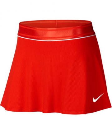 Nike Women's Court Flouncy Skirt Habanero Red 939318-634