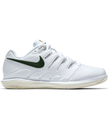 Nike Women's Air Zoom Vapor X Shoes White/Gorge Green AA8027-100