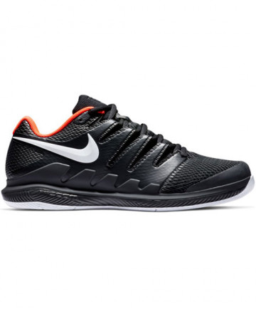 Nike Men's Air Zoom Vapor X Shoes in Black / White / Crimson AA8030-016