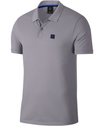 Nike Men's Court RF Roger Federer Essential Polo Purple AH6762-573