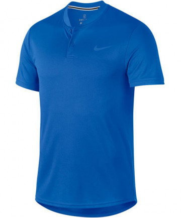 Nike Men's Court Dry Blade Polo Signal Blue AQ7732-403