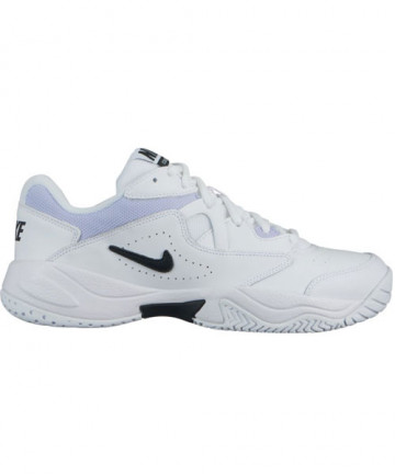 Nike Women's Court Lite 2 Shoes White / Black / Oxygen Purple AR8838-100