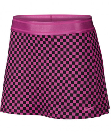 Nike Women's Court Dry Straight Skirt Active Fuchsia Print AT6823-623