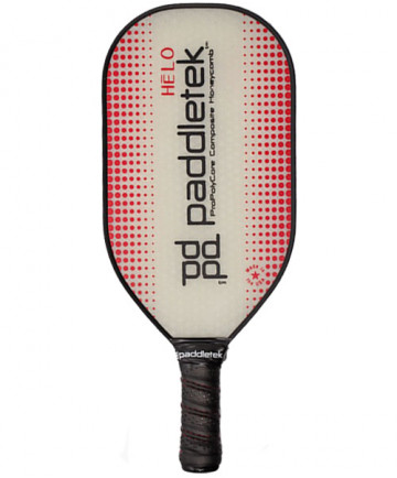 Paddletek Helo Pickleball Paddle Red HELORED