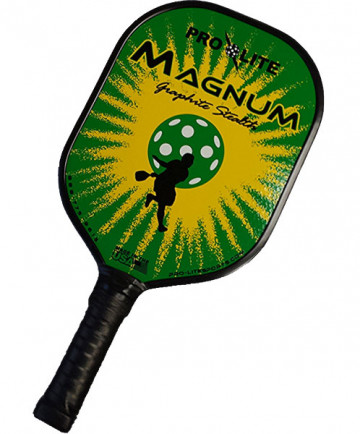 Pro-Lite Magnum Graphite Stealth Pickleball Paddle Green MGS2003G