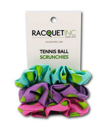 Racquet Inc Tennis Ball Scrunchies-3 pack RITG26