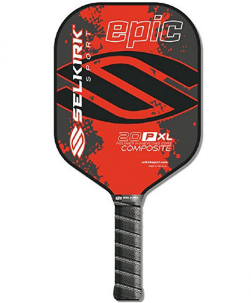 Selkirk Epic 20P-XL Polymer Honeycomb Core Composite Pickleball Paddle Red