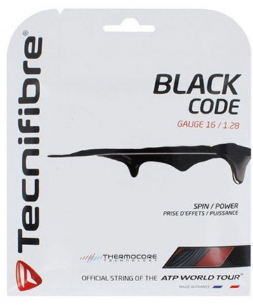 Technifibre Black Code 16 String Black BLCD16