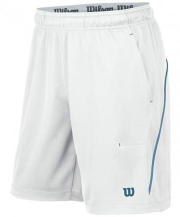 Wilson Men's Colorblock 8 Inch Knit Shorts White WRA701402