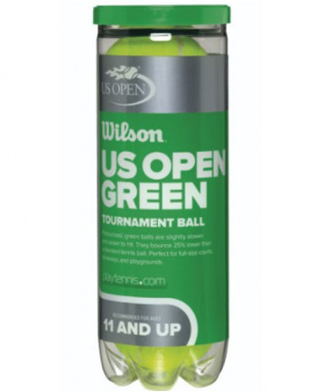 Wilson US Open Green Tournament Transition Balls WRT1375