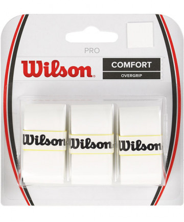 Wilson Pro Overgrip 3 Pack White WRZ4014WH