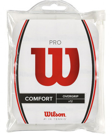 Wilson Pro Overgrip 12 Pack White WRZ4016WG