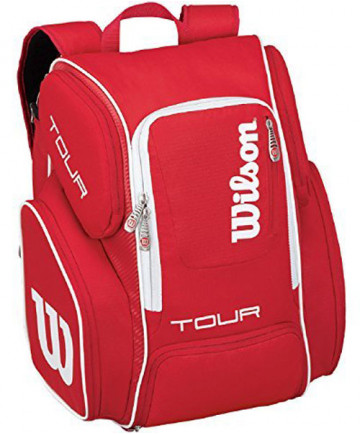 Wilson Tour V 5 Backpack Bag Red WRZ843696