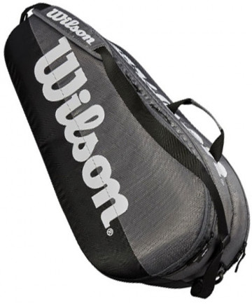 Wilson Team 2 Compartment 6 Pack Tennis Bag Grey WRZ854909