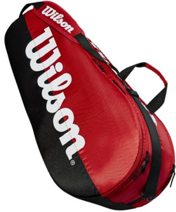 Wilson Team 2 Compartment 6 Pack Bag Red WRZ857909