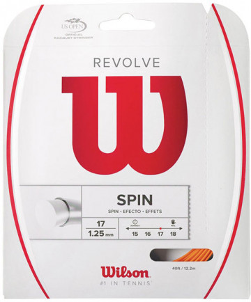 Wilson Revolve 17 Poly String Orange WRZ946300