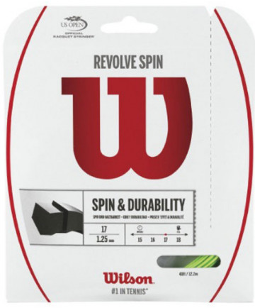 Wilson Revolve Spin 17 Poly String Green WRZ956900