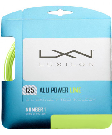 Luxilon ALU Power 16L Lime 1.25 String WRZ990240
