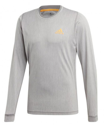 Adidas Men's NY Longsleeve Tee- Grey DZ6223