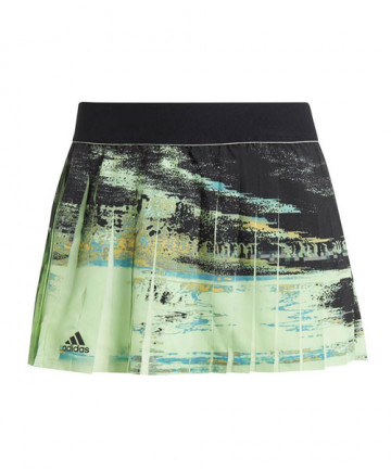 Adidas Women's NY Skirt-Glow Green-Black DZ6235