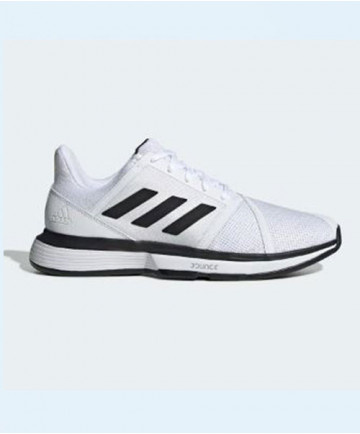 Adidas Courtjam Bounce Mens White/Silver EE4119
