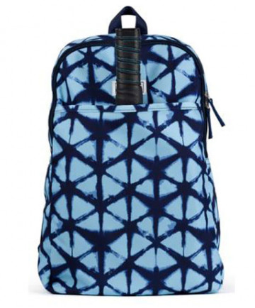 Ame & Lulu Drop Shot Pickleball Backpack-Blue Shibori DSPBB250