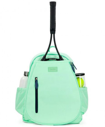 Ame & Lulu Game Time Tennis Backpack- Mint-Navy GTIME171