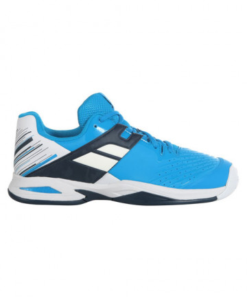 Babolat Juniors' Propulse All Court Shoes White/Blue 32S20478-1030