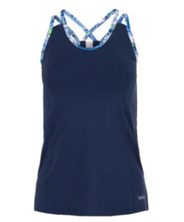 Bolle Serenity Strappy Racerback Tank- Navy 8407-8250