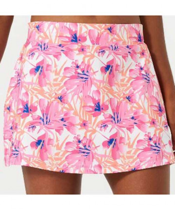 Cross Court Magnolia A-Line Print Skirt- Print 8691-0110