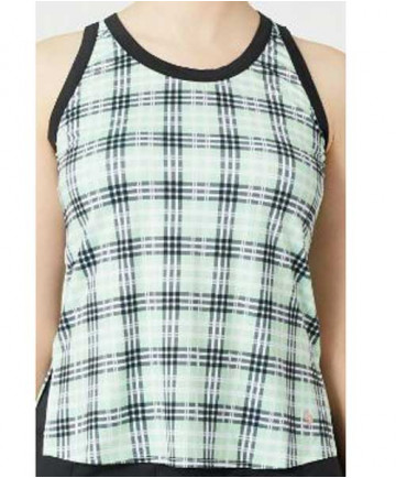 Cross Court Raphael Print Tank- Plaid Print 8713-0110