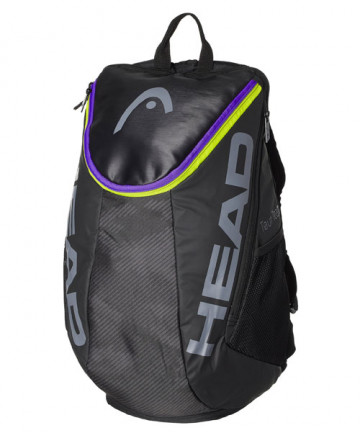 Head Tour Team Backpack Bag Black/Yellow/Purple 283211-BKMX
