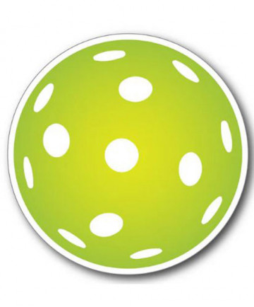 Racquet Inc. Pickleball Magnet- Green  RITG38