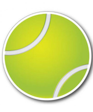 Racquet Inc. Tennis Ball Magnet- Green  RITG89