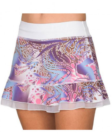 Sofiella UV Colors 13 Inch Skort- Animal Stream 7010 AML