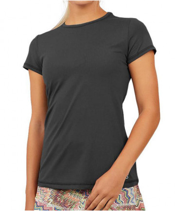 Sofibella UV Short Sleeve Top-Grey 7012-GRY