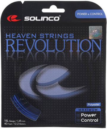Solinco Revolution 16L 1.25 Blue Tennis String SOLREV16L