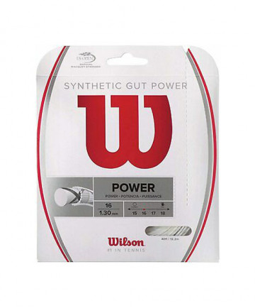 Wilson Synthetic Gut Power 16-White WRZ945100