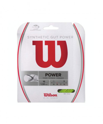 Wilson Synthetic Gut Power 16-Lime WRZ945700