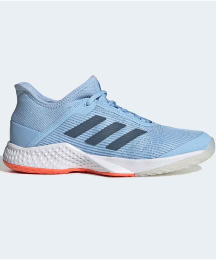 Adidas Women s Adizero Club Shoes Glow Blue Coral G26548 Shoes