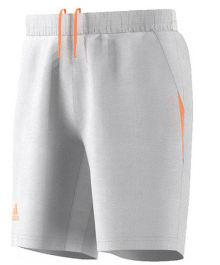 Adidas Men s Barricade Shorts White Orange S97802 19 Under