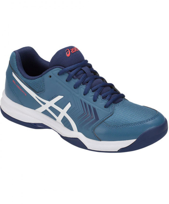 Asics Men s GEL Dedicate 5 Shoes Azure White E707Y 400