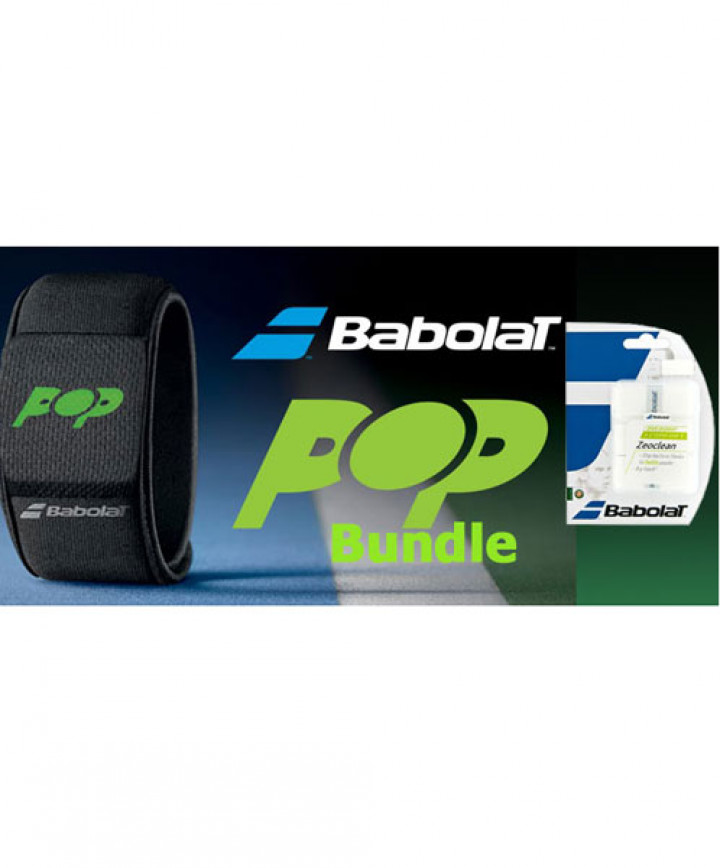 Babolat Pop Wrist Sensor with Overgrip Bundle 142760B