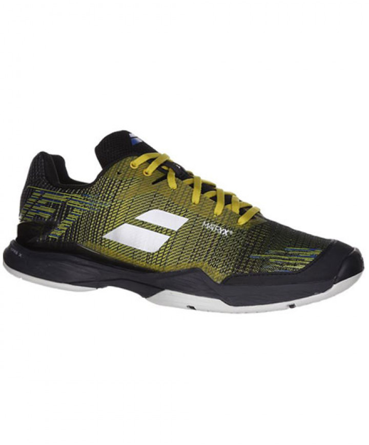 Babolat Men s Jet Mach 2 Shoes Dark Yellow Black 30S19629 7007