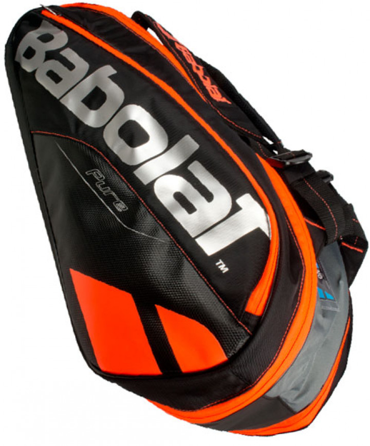 Bridge pier tactiek Rot Babolat Pure 6-Pack Racquet Bag Black/Red 751135-189