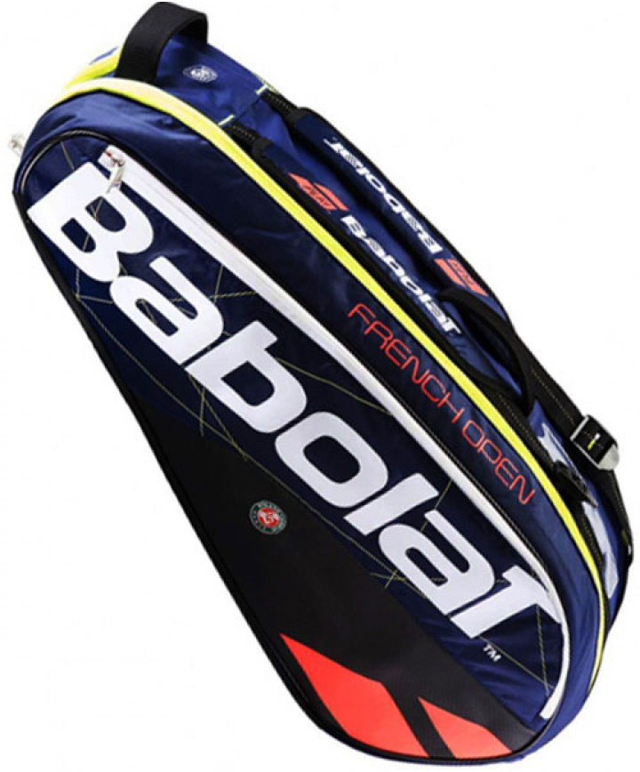 Terug kijken viel richting Babolat Pure Roland Garros 6 Pack Bag Blue/Red 751144-209