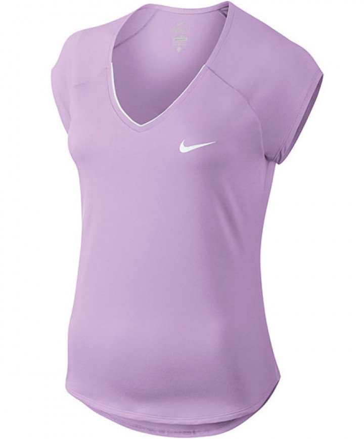 Nike Women s Pure Tennis Top Violet Mist 728757 514 SALE Nike