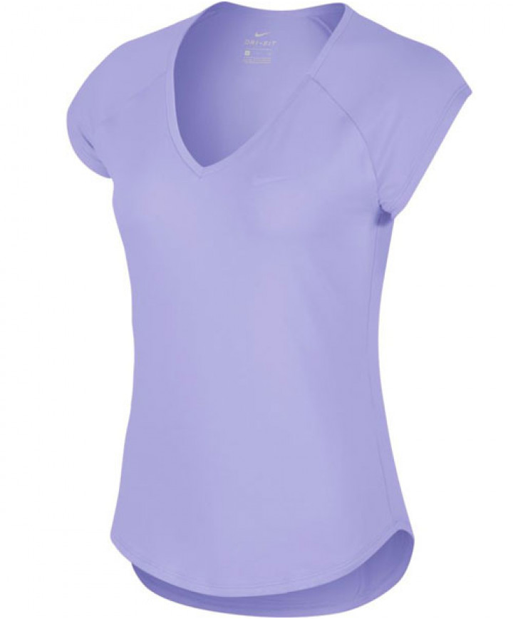 Nike Women s Pure Tennis Top Purple Agate 728757 552
